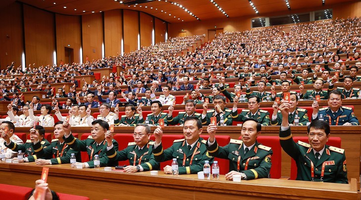 Hình ảnh bầu Ban Chấp hành Trung ương Đảng khóa XIV- Ảnh 3. Hình ảnh bầu Ban Chấp hành Trung ương Đảng khóa XIV- Ảnh 3.