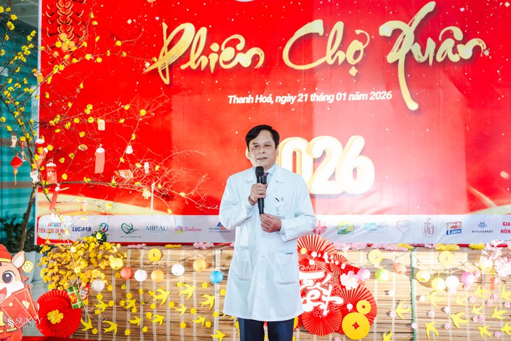 Tết ấm áp yêu thương dành cho bệnh nhân tại Bệnh viện Đa khoa tỉnh Thanh Hóa- Ảnh 2.