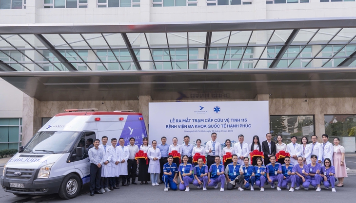 Thêm trạm cấp cứu vệ tinh thứ 66: Tăng năng lực cấp cứu ngoại viện khu vực cửa ngõ TPHCM- Ảnh 1.