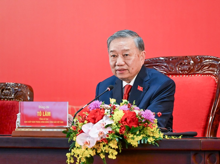 Tổng Bí thư Tô Lâm: Đại hội XIV là Đại hội của đoàn kết, thống nhất và khát vọng phát triển- Ảnh 2. Tổng Bí thư Tô Lâm: Đại hội XIV là Đại hội của đoàn kết, thống nhất và khát vọng phát triển- Ảnh 2.