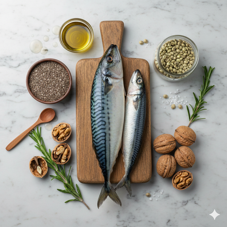 5 thực phẩm giàu omega-3 hơn cá hồi, tốt cho tim mạch và trí não- Ảnh 1.