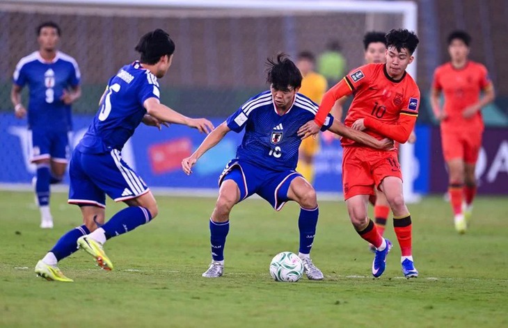 Thắng U23 Trung Quốc áp đảo, U23 Nhật Bản lần thứ ba vô địch giải U23 châu Á- Ảnh 1.