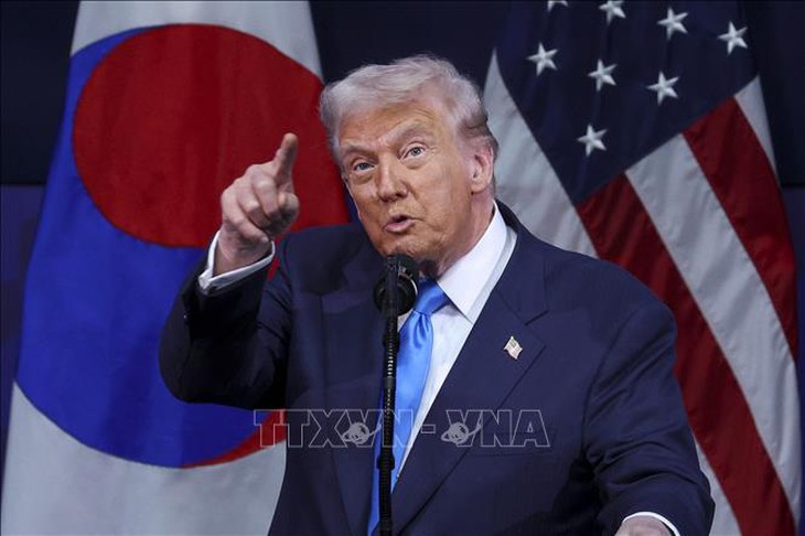 Tổng thống Trump hé lộ loại vũ khí bí mật khiến tên lửa Nga, Trung Quốc ở Venezuela ‘bất lực’- Ảnh 1. Tổng thống Trump hé lộ loại vũ khí bí mật khiến tên lửa Nga, Trung Quốc ở Venezuela ‘bất lực’- Ảnh 1.