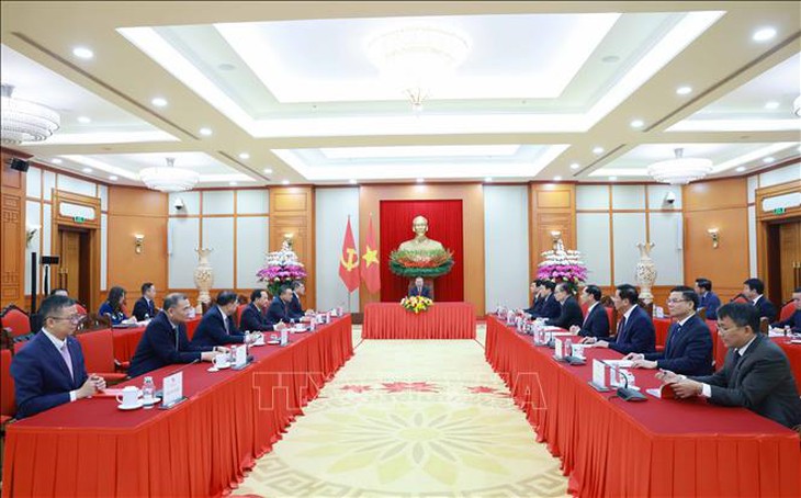 Tổng Bí thư Tô Lâm điện đàm với Tổng Bí thư, Chủ tịch nước Cộng hòa Nhân dân Trung Hoa Tập Cận Bình- Ảnh 2.