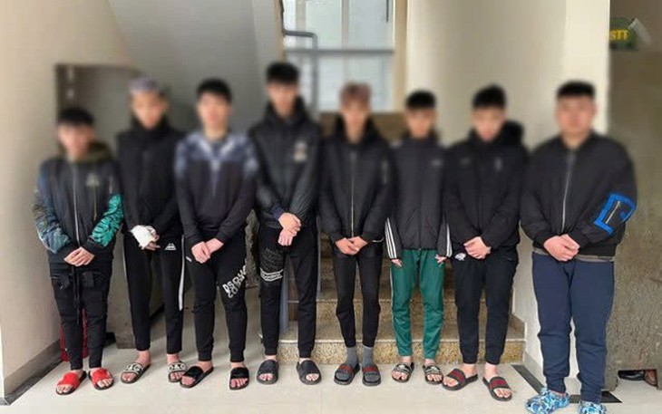 Hà Nội: Tạm giữ hình sự 5 đối tượng gây rối trật tự công cộng tại hầm Kim Liên trong đêm "đi bão"