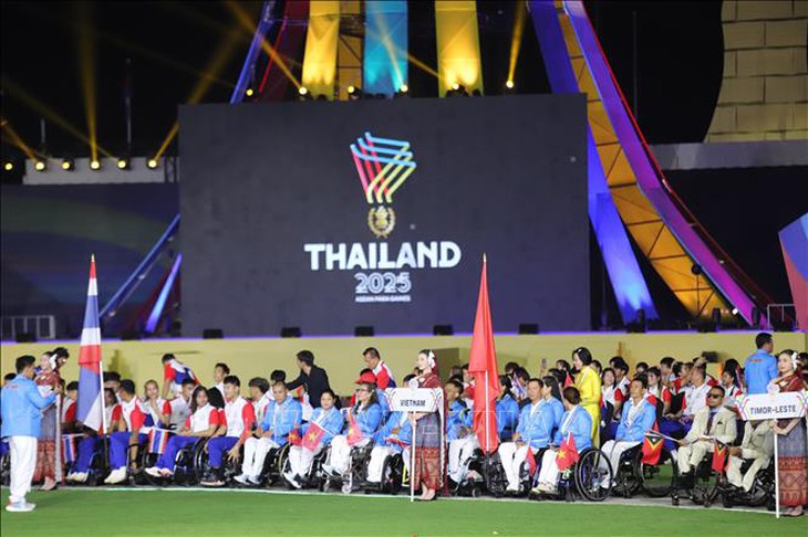 Dấu ấn nghị lực của đoàn Thể thao Người khuyết tật Việt Nam- Ảnh 1. Dấu ấn nghị lực của đoàn Thể thao Người khuyết tật Việt Nam- Ảnh 1.