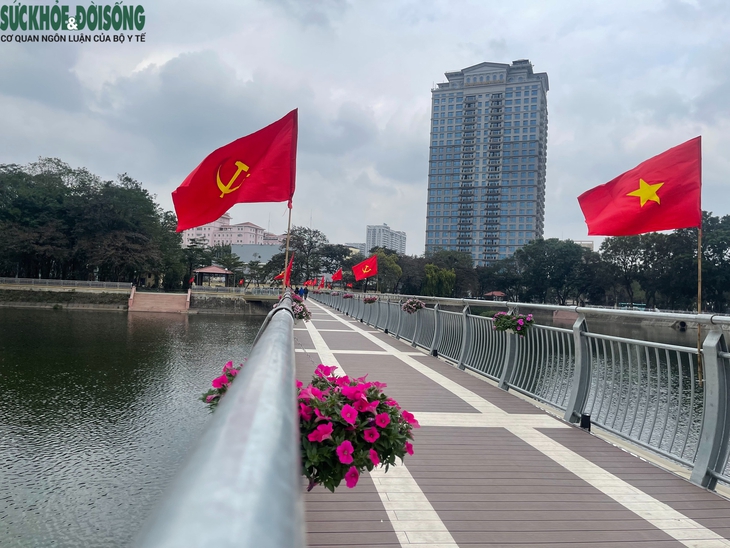 Cận cảnh diện mạo mới của Công viên Nghĩa Đô, Hà Nội- Ảnh 4.