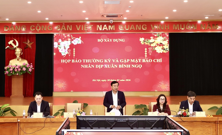 Phát triển cao tốc, nhà ở xã hội là nhiệm vụ trọng tâm của Bộ Xây dựng năm 2026- Ảnh 2. Phát triển cao tốc, nhà ở xã hội là nhiệm vụ trọng tâm của Bộ Xây dựng năm 2026- Ảnh 2.
