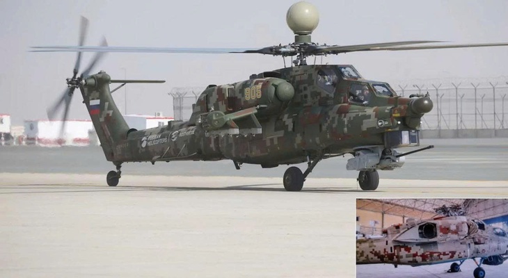 Iran nhận trực thăng 'thợ săn đêm' Mi-28 đầu tiên từ Nga- Ảnh 1.