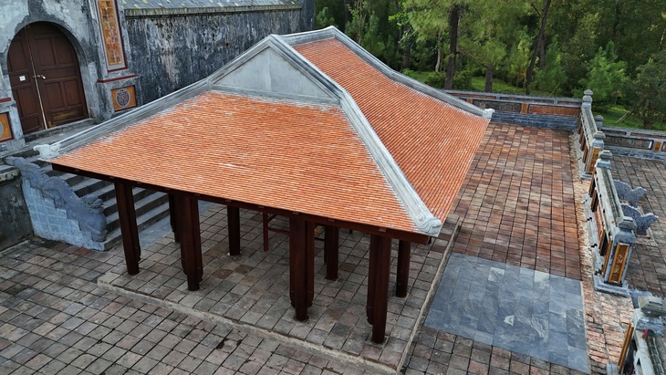 Đề xuất tháo dỡ 'công trình lạ' ở di tích lăng vua Thiệu Trị- Ảnh 1. Đề xuất tháo dỡ 'công trình lạ' ở di tích lăng vua Thiệu Trị- Ảnh 1.
