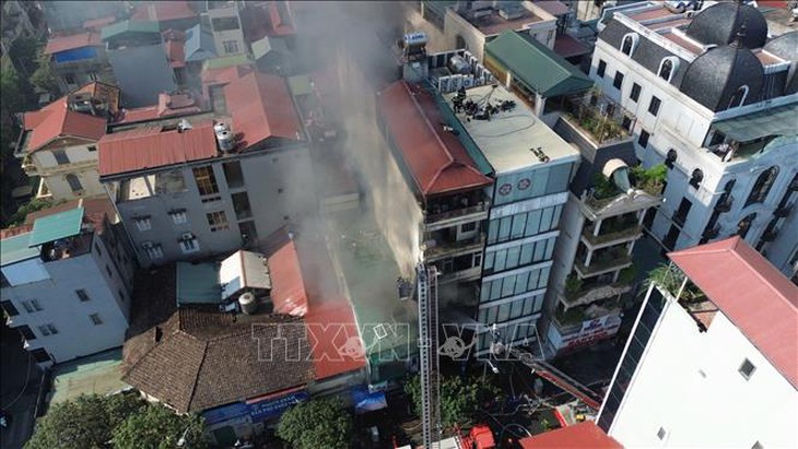 Cháy lớn tại phường Hà Đông, Hà Nội- Ảnh 3.