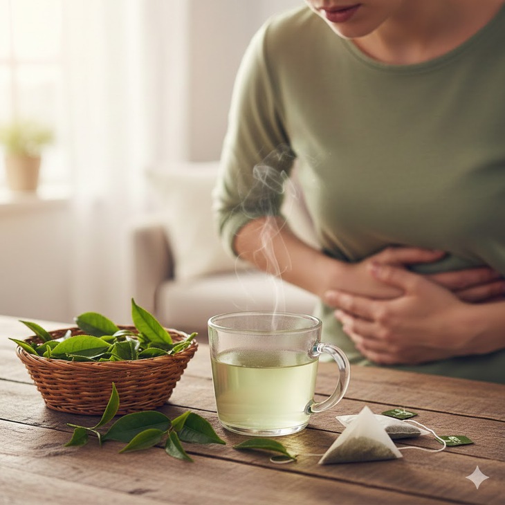 Người đau dạ dày có nên uống trà xanh không?- Ảnh 1.
