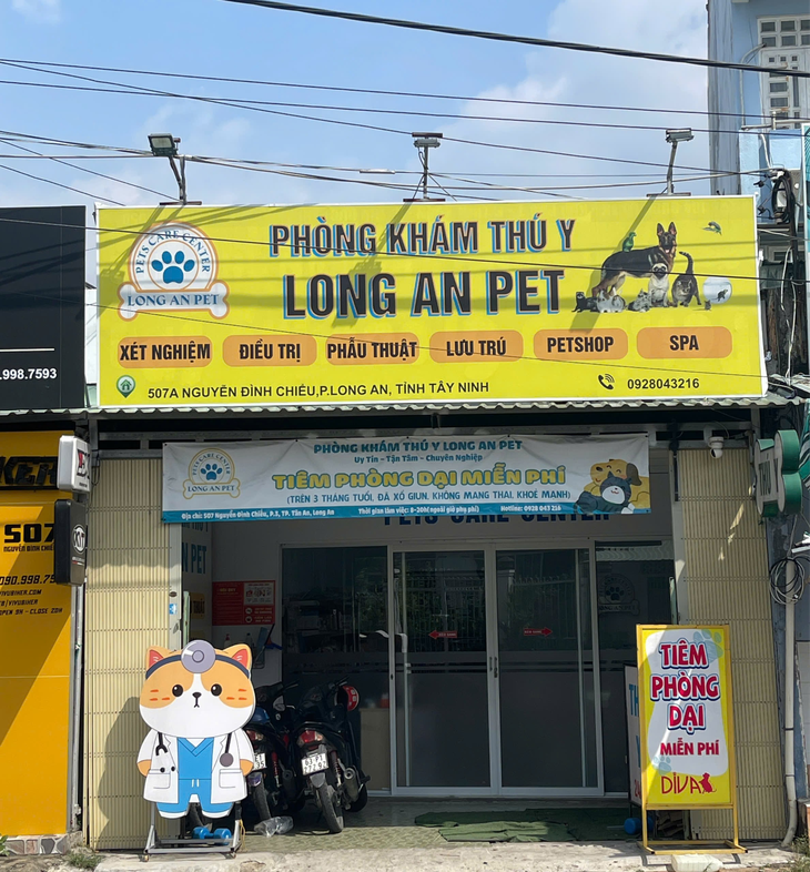 Chung tay đẩy lùi bệnh dại với chương trình tri ân cùng Phòng khám Thú Y Long An Pet- Ảnh 1. Chung tay đẩy lùi bệnh dại với chương trình tri ân cùng Phòng khám Thú Y Long An Pet- Ảnh 1.