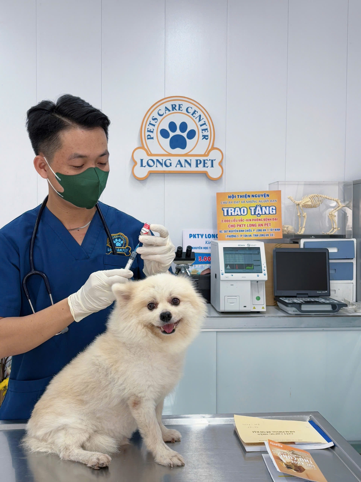 Chung tay đẩy lùi bệnh dại với chương trình tri ân cùng Phòng khám Thú Y Long An Pet- Ảnh 2. Chung tay đẩy lùi bệnh dại với chương trình tri ân cùng Phòng khám Thú Y Long An Pet- Ảnh 2.
