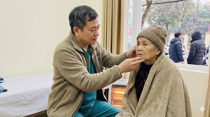 Rét đậm miền bắc làm gia tăng bệnh liệt dây thần kinh số 7- Ảnh 1.