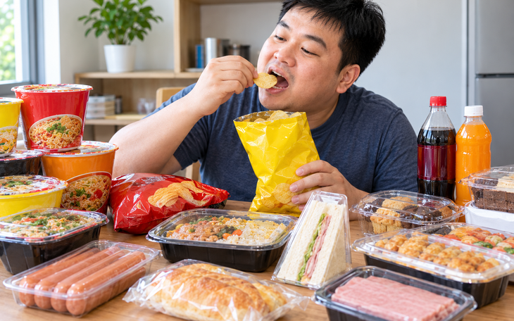 Chặn 135kg xúc xích, lạp xưởng ‘không giấy tờ’ định đổ về các quán ăn cổng trường- Ảnh 2.