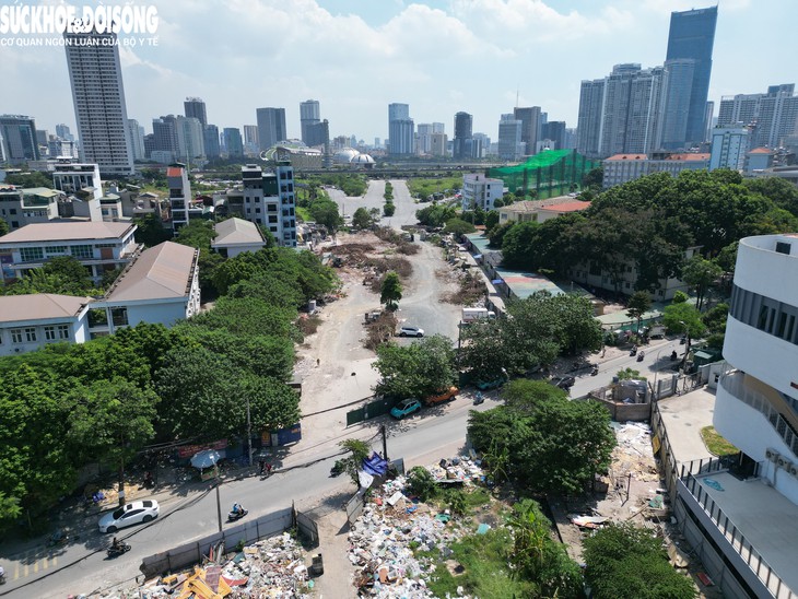 Đường nối Phạm Hùng - Lê Đức Thọ hoàn thành GPMB sau 10 năm khởi công - Ảnh 3.