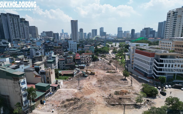 Đường nối 'khu đô thị nhà giàu' ở Hà Nội rộng 50m vừa thông xe- Ảnh 1.