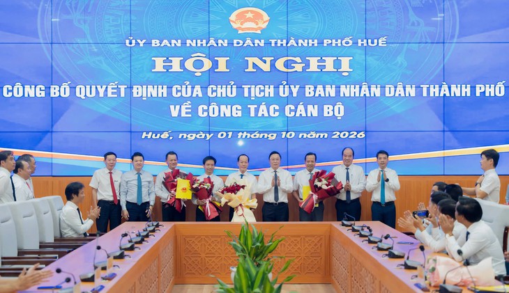 Huế điều động, bổ nhiệm lãnh đạo các sở, ban quản lý dự án, trung tâm - Ảnh 1.