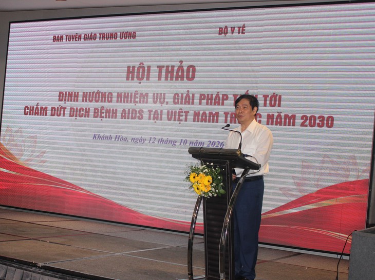 Nhiều giải pháp tiến tới chấm dứt dịch bệnh AIDS tại Việt Nam trước năm 2030- Ảnh 1.