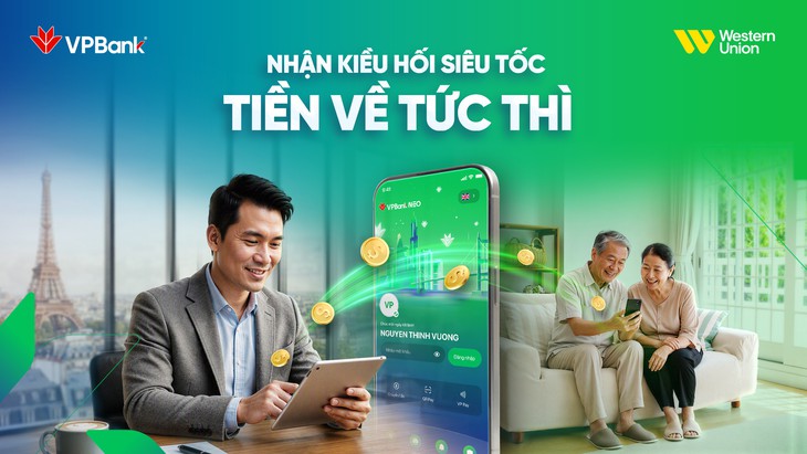 Kiều hối siêu tốc, tiền về tài khoản tức thì với dịch vụ mới - Ảnh 1.
