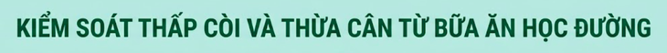 Sớm ban hành Luật Dinh dưỡng Học đường để bảo đảm sức khỏe thế hệ tương lai - Ảnh 1.