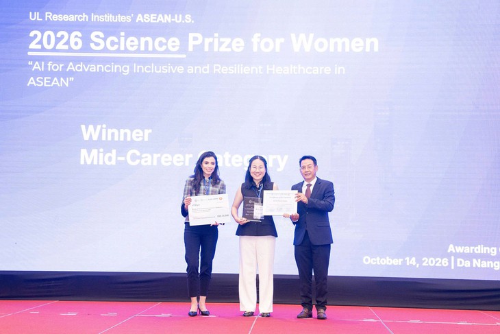 Nữ phó giáo sư Việt nghiên cứu AI trong y tế thắng giải Nhà khoa học ASEAN- Ảnh 2.