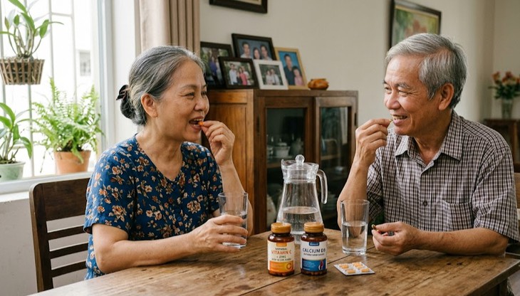 Sau tuổi 70, uống vitamin tổng hợp mỗi ngày có cần thiết? - Ảnh 1.