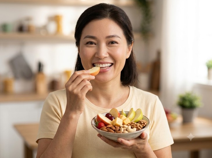 6 thực phẩm tốt cho răng, giúp chị em tự tin với nụ cười rạng rỡ - Ảnh 1.
