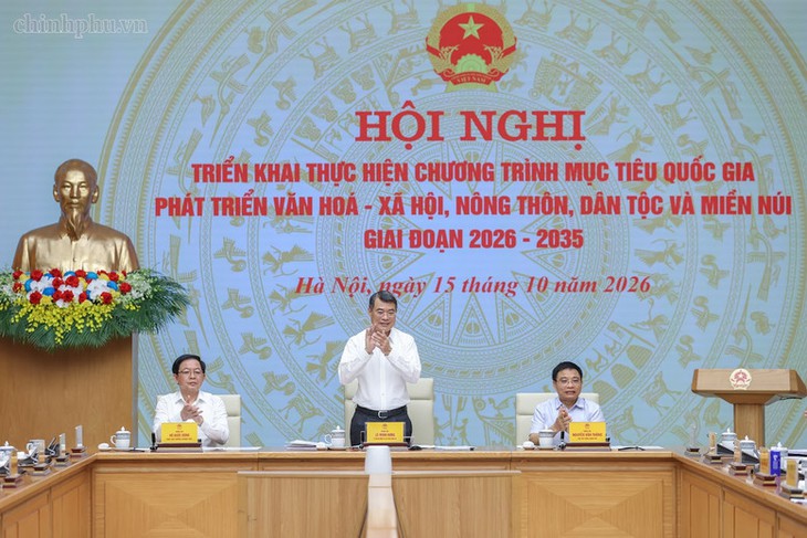 Thủ tướng chủ trì triển khai Chương trình mục tiêu quốc gia giai đoạn 2026-2035- Ảnh 1.