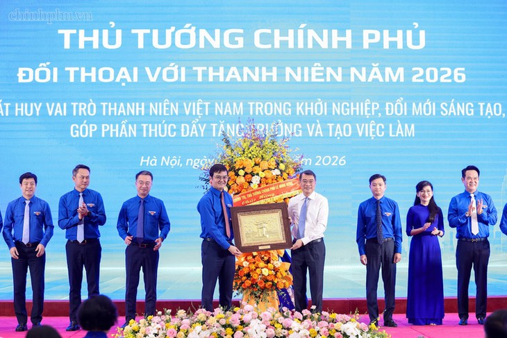 Thủ tướng Lê Minh Hưng đối thoại với thanh niên về khởi nghiệp, đổi mới sáng tạo- Ảnh 5.