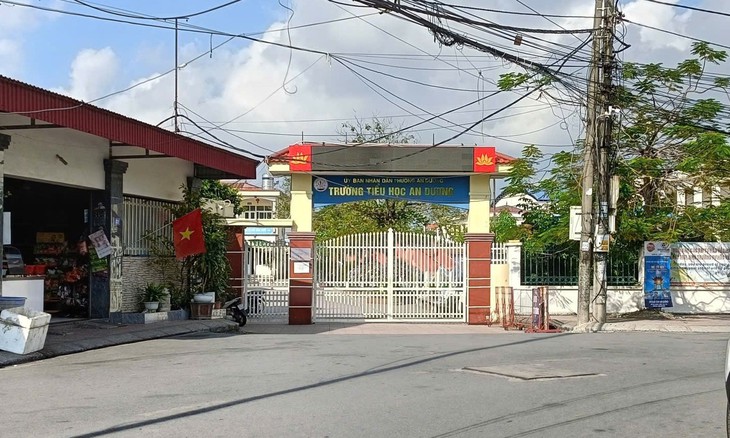 Thông tin vụ nam sinh lớp 1 bị ngã sau giờ tan học dẫn đến tử vong - Ảnh 1.