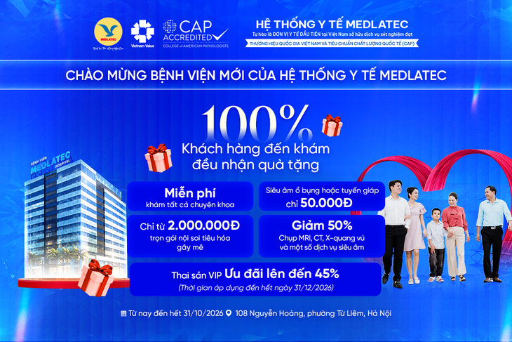 MEDLATEC: Hàng ngàn ưu đãi chăm sóc sức khỏe dành cho khách hàng tại 108 Nguyễn Hoàng - Ảnh 5.