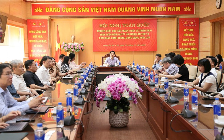 Hội nghị toàn quốc quán triệt Nghị quyết Trung ương 4 khóa XIV - Ảnh 2.