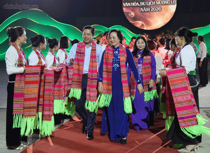 Phó Thủ tướng dự khai mạc Lễ hội Văn hóa, Du lịch Mường Lò 2026- Ảnh 1.