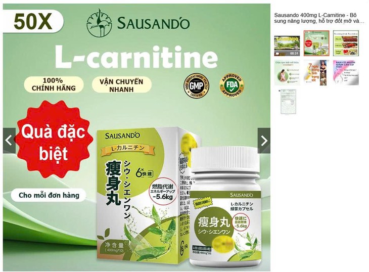 Bộ Y tế yêu cầu Shopee ngừng ngay quảng cáo, kinh doanh sản phẩm Sausando Slimming capsule- Ảnh 1.