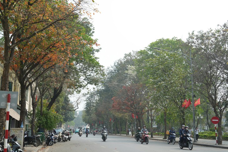 Miền Bắc nắng hanh 34 độ kéo dài, sáng sớm có sương mù nhẹ- Ảnh 1.