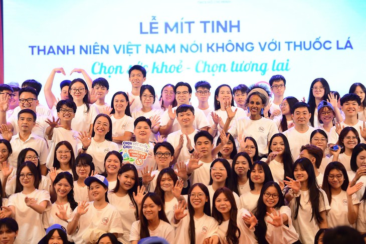 Xây dựng thế hệ thanh niên Việt Nam khỏe mạnh, năng động, không thuốc lá- Ảnh 1.