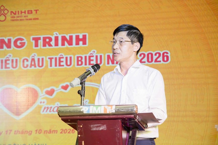 Năm 2026, dự kiến tiếp nhận 65.000 đơn vị tiểu cầu, cao nhất từ trước đến nay- Ảnh 4.