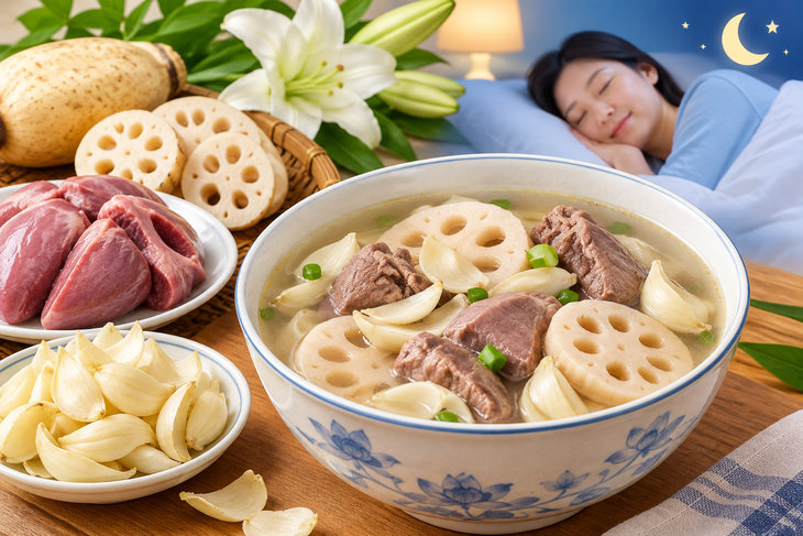 4 món ăn dưỡng sinh cho người mất ngủ, ngủ kém theo y học cổ truyền - Ảnh 1.