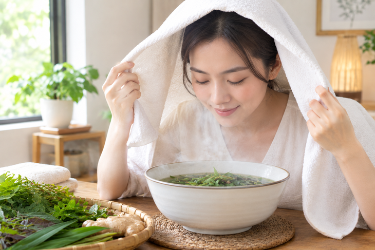 Mắc cúm A có nên xông lá để giảm triệu chứng? - Ảnh 1.