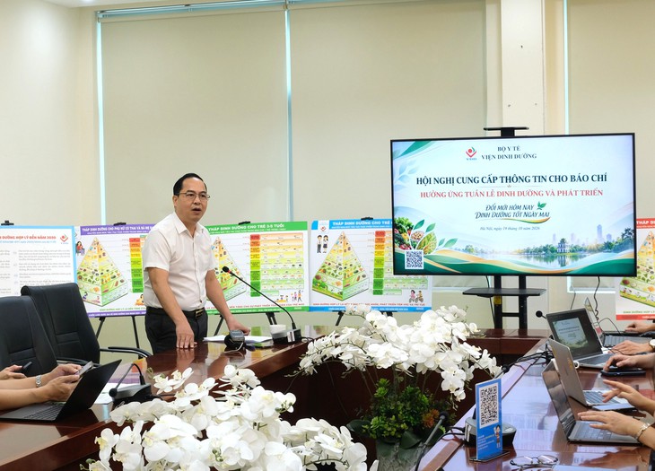 Tuần lễ 'Dinh dưỡng và phát triển' thúc đẩy chế độ ăn lành mạnh - Ảnh 1.