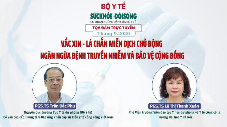 Truyền hình trực tuyến: Vắc xin - lá chắn miễn dịch bảo vệ cộng đồng - Ảnh 1.