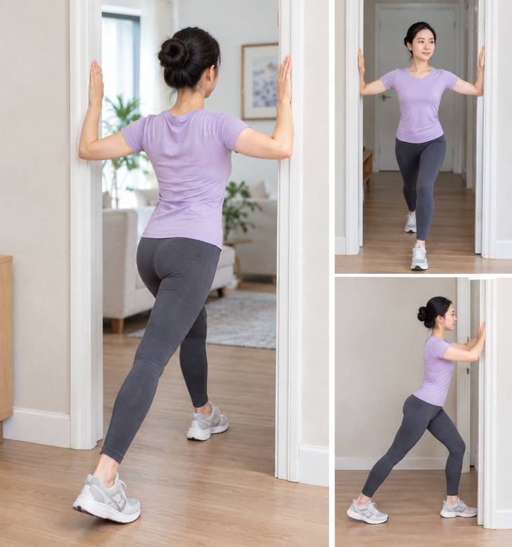 5 động tác giãn cơ trước khi ngủ giúp cơ thể thư giãn, dễ ngủ hơn - Ảnh 1.