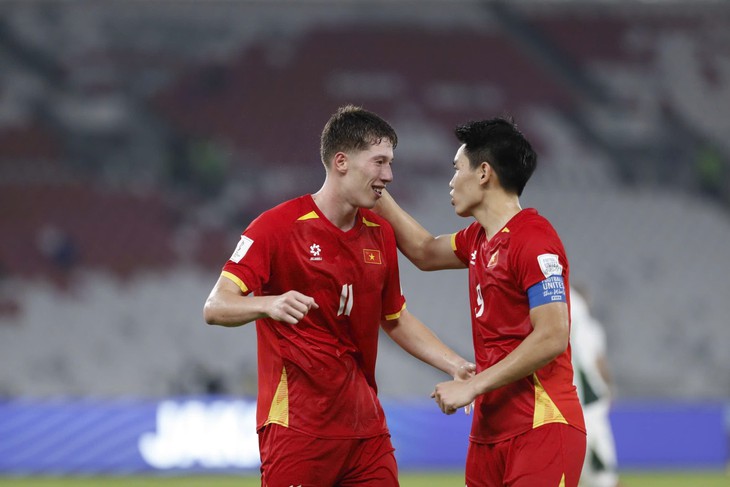 Williams Minh Hoàng nói gì khi ghi bàn thắng đầu tiên cho ĐT Việt Nam?- Ảnh 1.