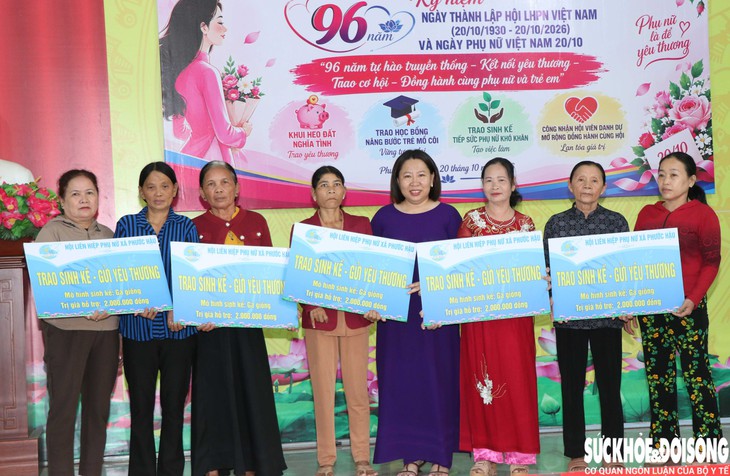 Phụ nữ Khánh Hòa góp yêu thương, tiếp sức trẻ mồ côi và hội viên khó khăn - Ảnh 1.