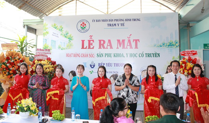 Trạm y tế ở TPHCM thêm dịch vụ chăm sóc phụ nữ, mở Bếp yêu thương - Ảnh 2.