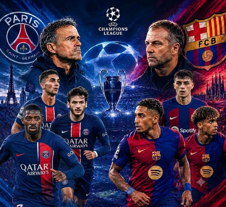 Lịch thi đấu bóng đá hôm nay ngày 20/10 - 21/10: Đại chiến PSG vs Barcelona - Ảnh 1.
