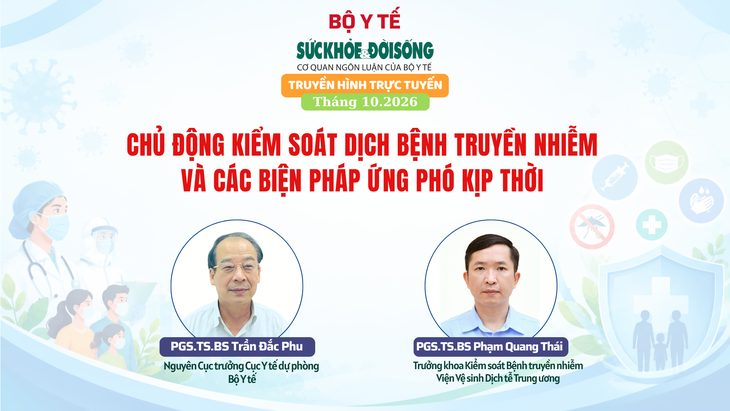 Truyền hình trực tuyến: Chủ động kiểm soát dịch bệnh, ứng phó kịp thời - Ảnh 1.