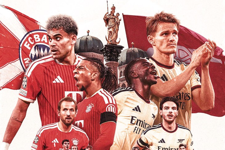 Lịch thi đấu bóng đá hôm nay ngày 21/10 - 22/10: Đại chiến Bayern Munich vs Arsenal- Ảnh 1.